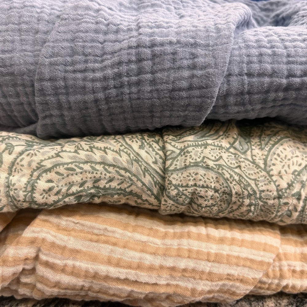 Mushie MINI CRIB Muslin Crib Sheets